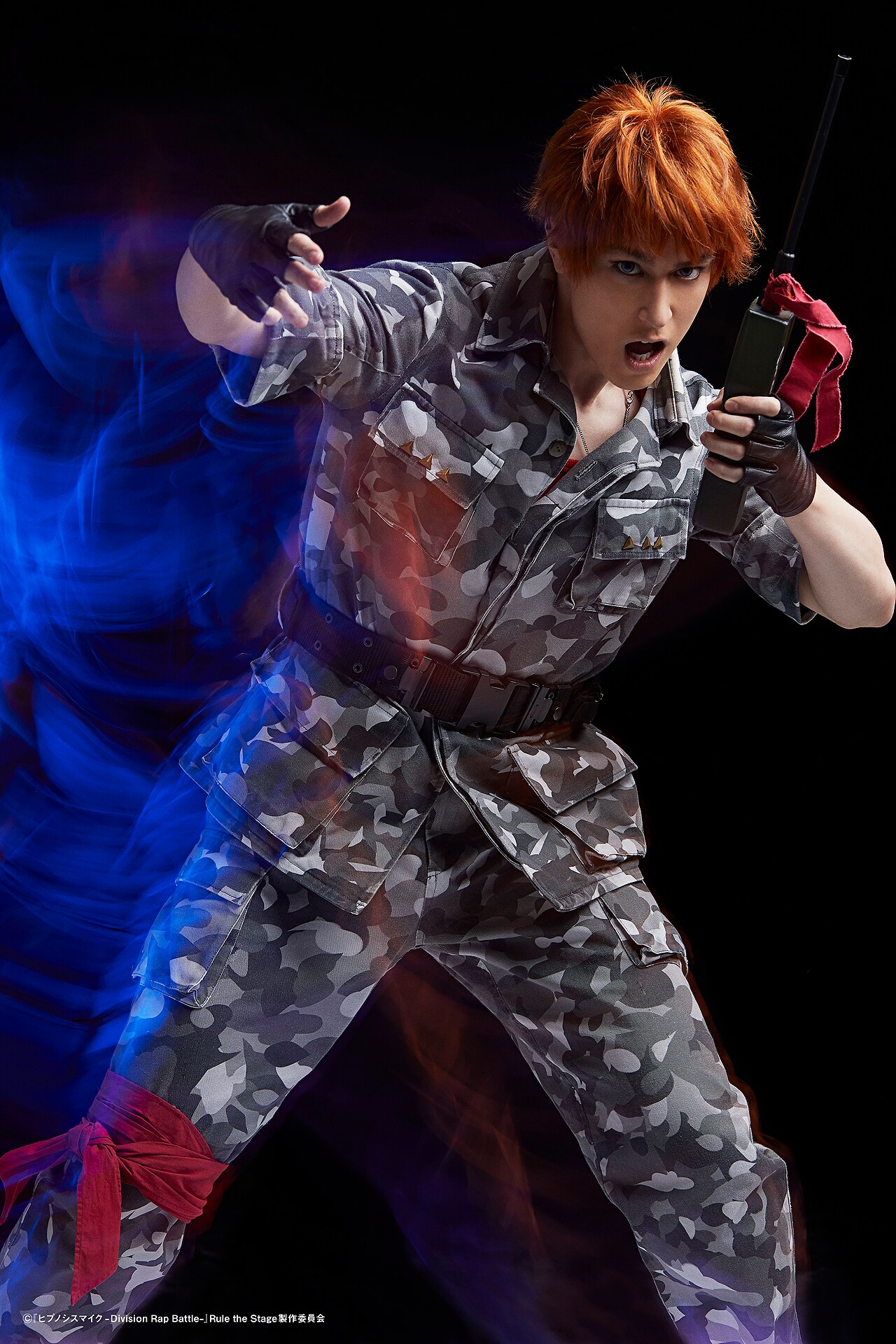 バーンズ勇気扮する毒島メイソン理鶯。 - 飴村乱数役の世古口凌