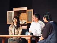 「魂（まぶい）～変わらぬモノと変わらぬモノ～」稽古の様子。