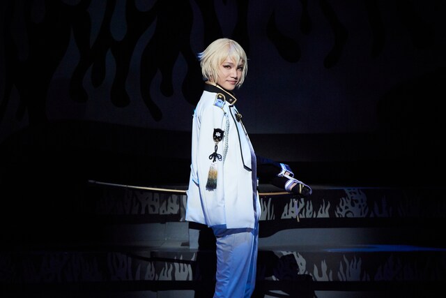 「ミュージカル『刀剣乱舞』～つはものどもがゆめのあと～」より、三浦扮する髭切。(c)ミュージカル『刀剣乱舞』製作委員会