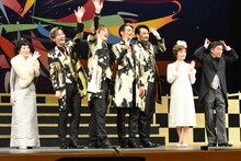 「明治座7月純烈公演」合同取材会より。