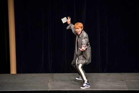 「目指せミュージカル水戸黄門?」稽古の様子。(写真提供:水戸芸術館)