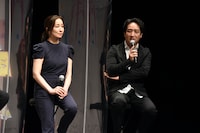 左から安田佑子、田尾下哲。