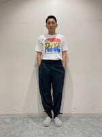 寅壱のニッカにThe Police「Synchronicity」のTシャツが映える。