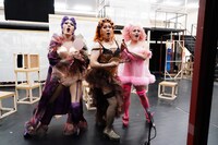 「ミュージカル『ジェイミー』稽古場オンライン“のぞき見会”」より。（撮影：田中亜紀）