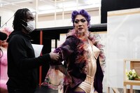 「ミュージカル『ジェイミー』稽古場オンライン“のぞき見会”」より。（撮影：田中亜紀）