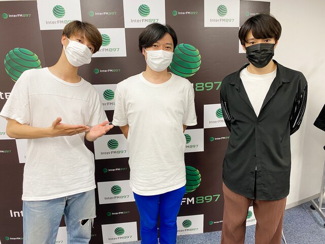 左から森田美勇人、牧貴洋、真田佑馬。