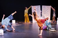 KAAT キッズ・プログラム 2021「ククノチ テクテク マナツノ ボウケン」より。（撮影：大洞博靖）