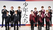 「少年たち 君にこの歌を」製作発表記者会見より。