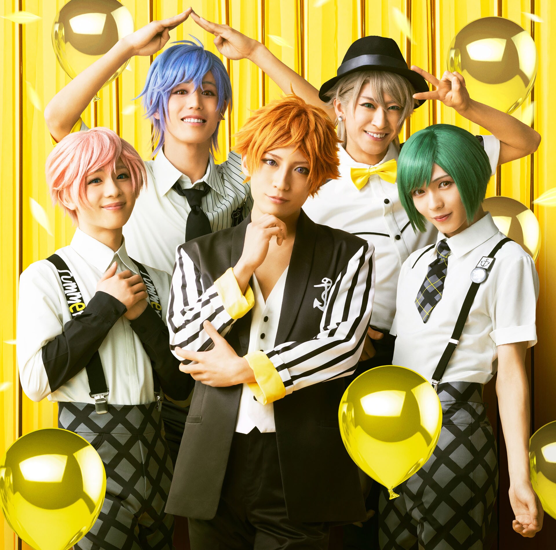 エーステ」夏組公演、陳内将扮する皇天馬らの姿捉えたキービジュアル