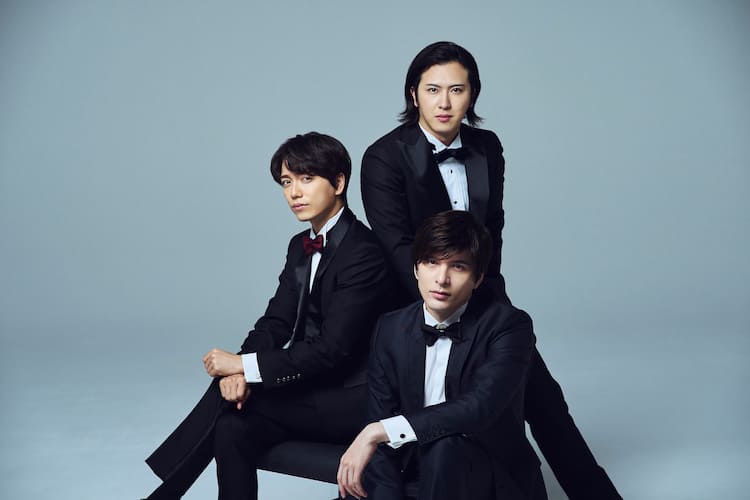 山崎育三郎・尾上松也・城田優のIMY「あくと」タキシード姿の 