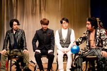 劇団「地蔵中毒」第14回公演 無教訓意味なし演劇vol.14「母さんが夜なべをしてJavaScript組んでくれた」より。
