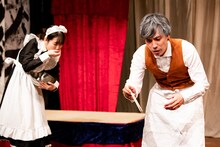 劇団「地蔵中毒」第14回公演 無教訓意味なし演劇vol.14「母さんが夜なべをしてJavaScript組んでくれた」より。