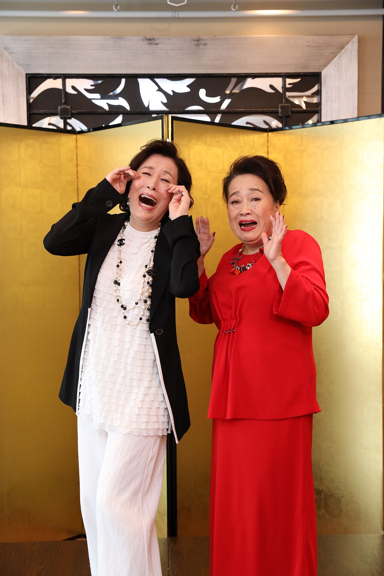 相思相愛な渡辺えり＆高畑淳子がアピール「“凝縮”したものを届けたい」