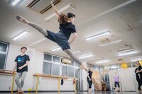 「Life-Line」稽古の様子。