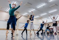 「ララの詩」稽古の様子。