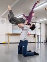 「オペラ座の怪人-地下迷宮-」稽古の様子。