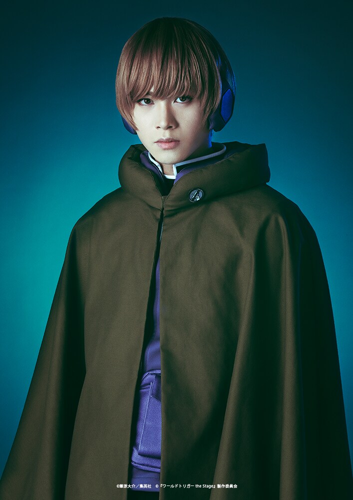 結城伽寿也扮する奈良坂透。 - 舞台「ワールドトリガー」に吉川大貴