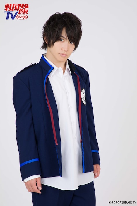 輝山立扮する狩野又九郎。