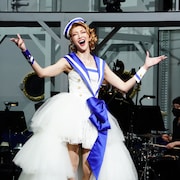 紅ゆずる主演「エニシング・ゴーズ」まもなく開幕、キャスト陣によるタップダンスも