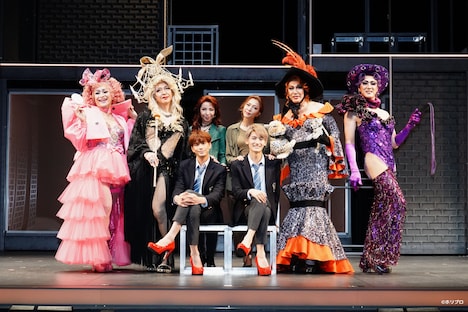 ミュージカル「ジェイミー」出演者（撮影：田中亜紀）
