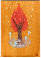 しりあがり寿による「ヒ me 呼」イメージイラスト。