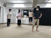 渡辺源四郎商店Presents うさぎ庵 Vol.17「山中さんと犬と中山くん」稽古の様子。