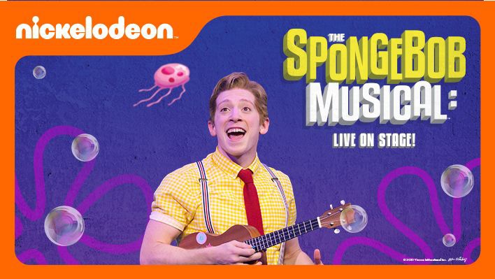 「スポンジ・ボブ ミュージカル：ライブ・オン・ステージ」配信ビジュアル
