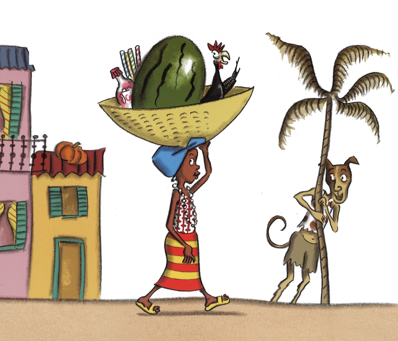 アフリカの少女サルマとあやしい犬の物語、人形劇団ひとみ座「かわいいサルマ」