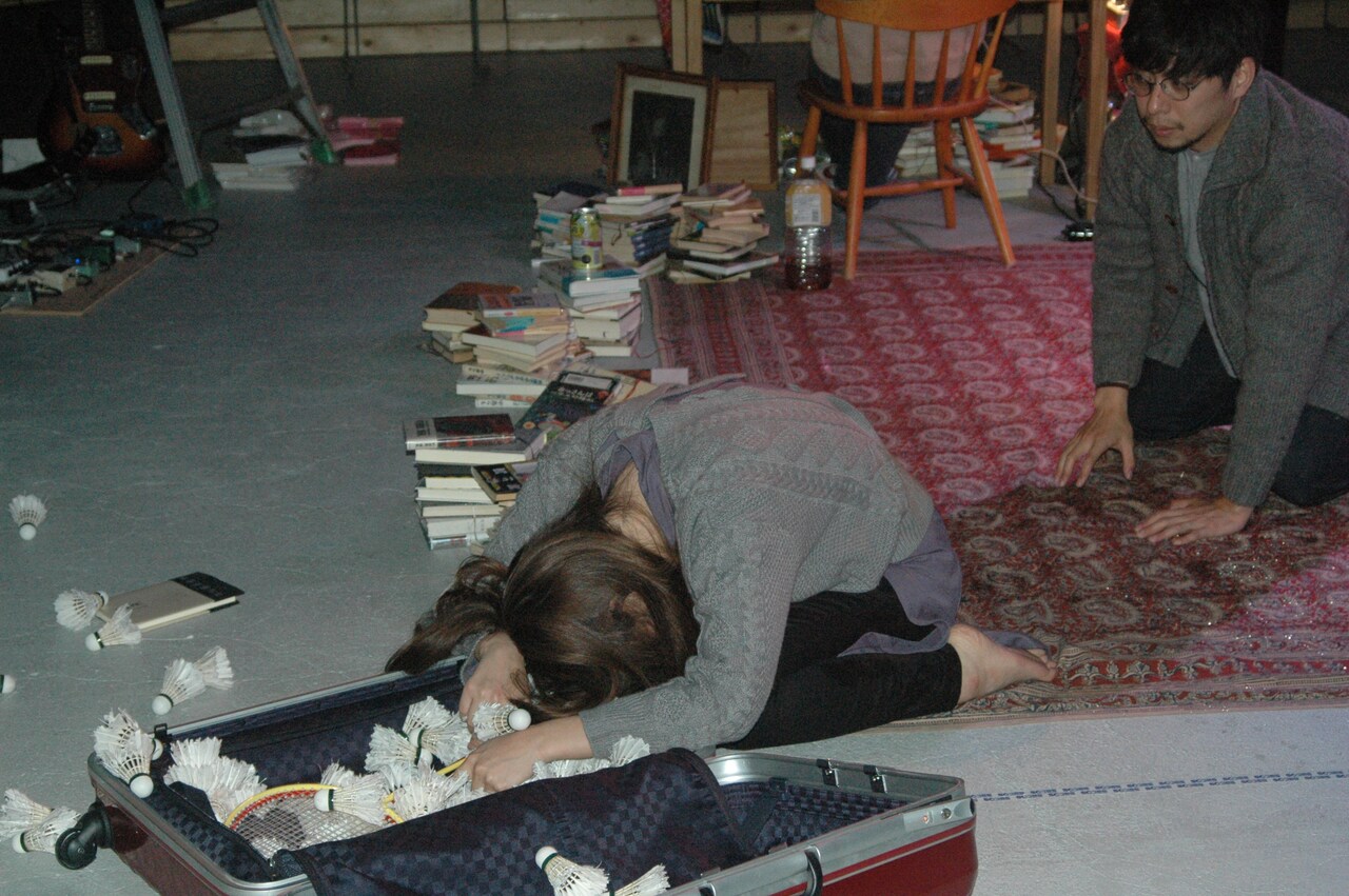 小田尚稔の演劇「罪と愛」より。（撮影：小田尚稔）