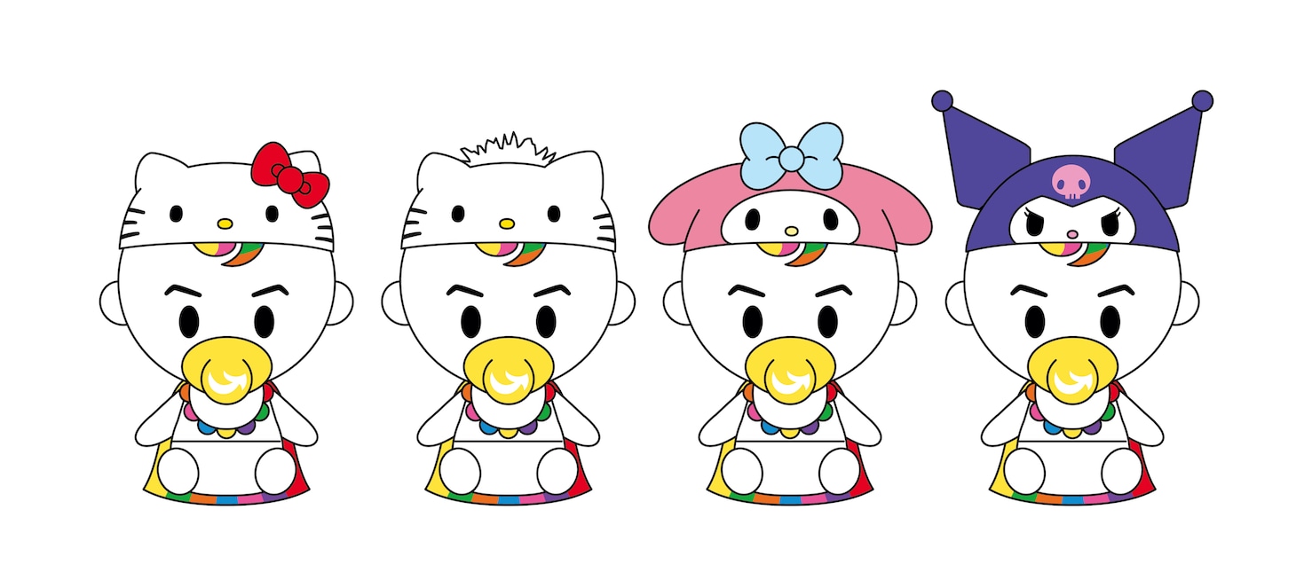 「7ORDER×サンリオキャラクターズ」サンリオキャラクターぬいぐるみ（全4種）
