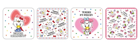 「7ORDER×サンリオキャラクターズ」ミニタオル（全4種）