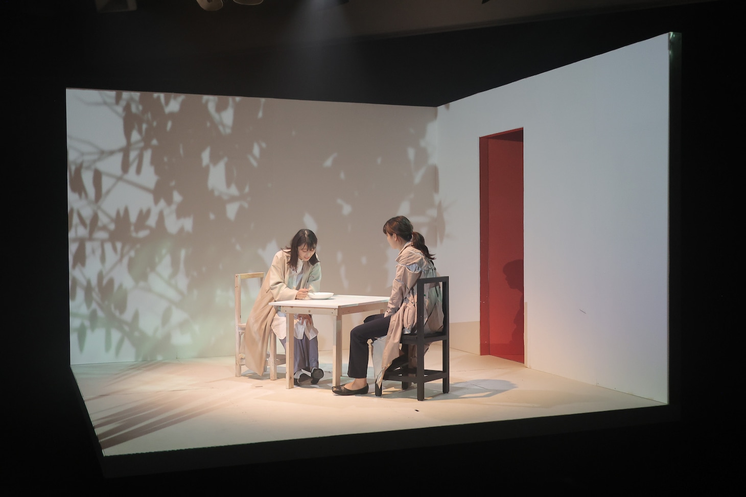 幻灯劇場 第9回公演「盲年」より。（撮影：中谷利明）