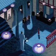 泊まれる演劇「藍色飯店」ビジュアル