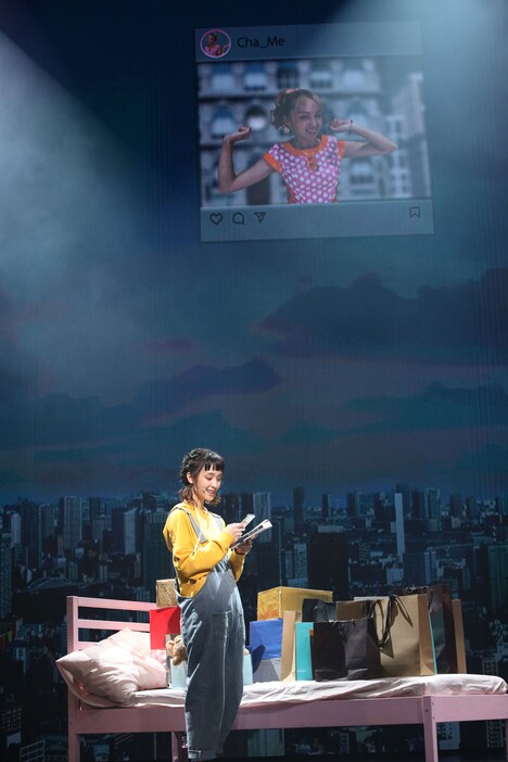 ミュージカル「#チャミ」ゲネプロより。