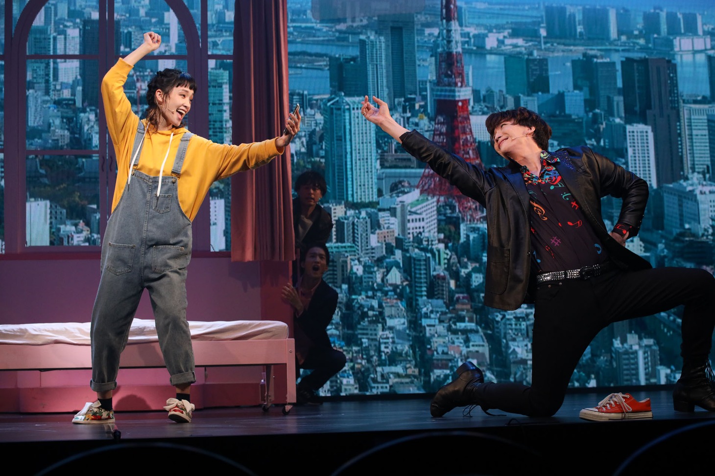 ミュージカル「#チャミ」ゲネプロより。