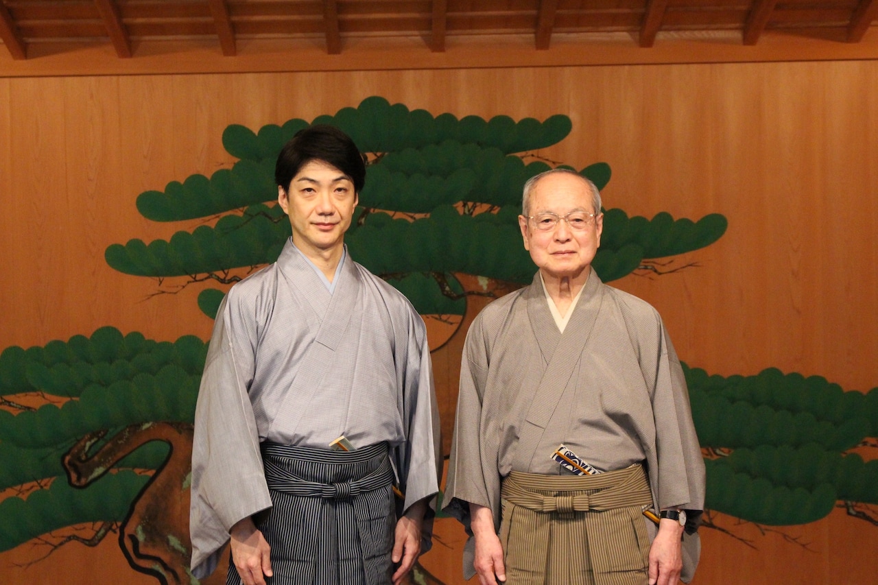 野村万作卒寿記念公演に、万作・萬斎が意気込み「優しさを漂わせられるような舞台に」