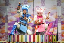 2021年劇団☆新感線 41周年興行 秋公演 いのうえ歌舞伎「狐晴明九尾狩」より。（撮影：田中亜紀）