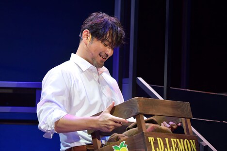 音楽劇「海の上のピアニスト」より。（撮影：山副圭吾）