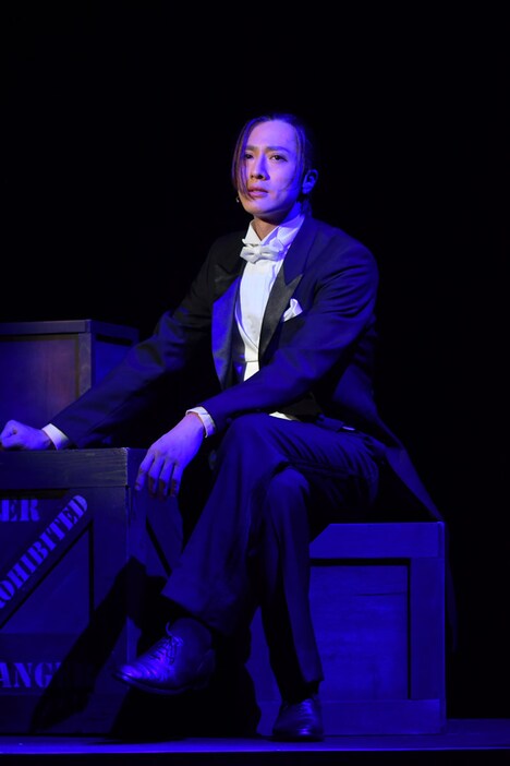 音楽劇「海の上のピアニスト」より。（撮影：山副圭吾）