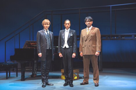 左から西尾周祐、内博貴、藤本隆宏。（撮影：山副圭吾）