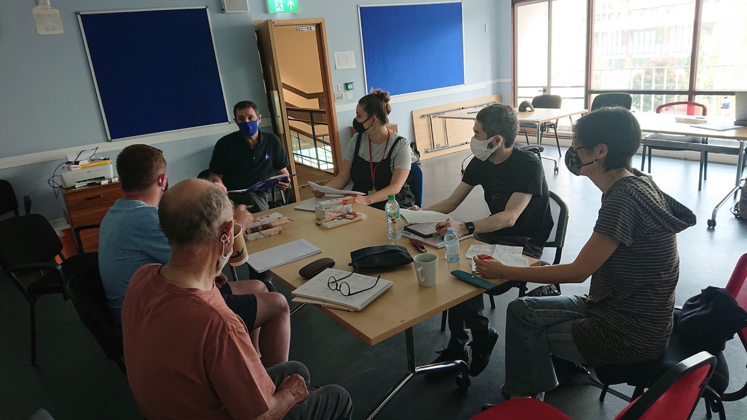 COVENTRY UK CITY OF CULTURE2021「Theatre of Wandering」（徘徊演劇「よみちにひはくれない コヴェントリーバージョン」）より。