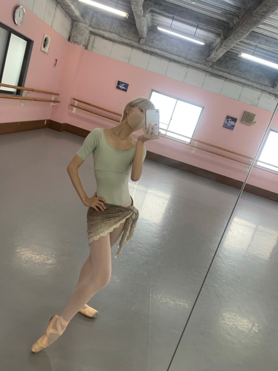 一回使用 チャコット nozomi iijima レオタード 飯島望未