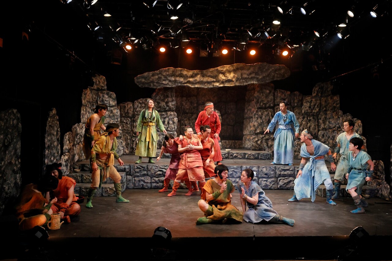 しりあがり寿×天野天街×流山児祥、卑弥呼の時代を描く「ヒ me 呼」が幕開け