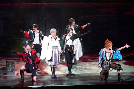 「ミュージカル『刀剣乱舞』 ～静かの海のパライソ～」より。