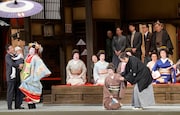 「花柳章太郎 追悼『十月新派特別公演』」より、「太夫さん」。(c)松竹