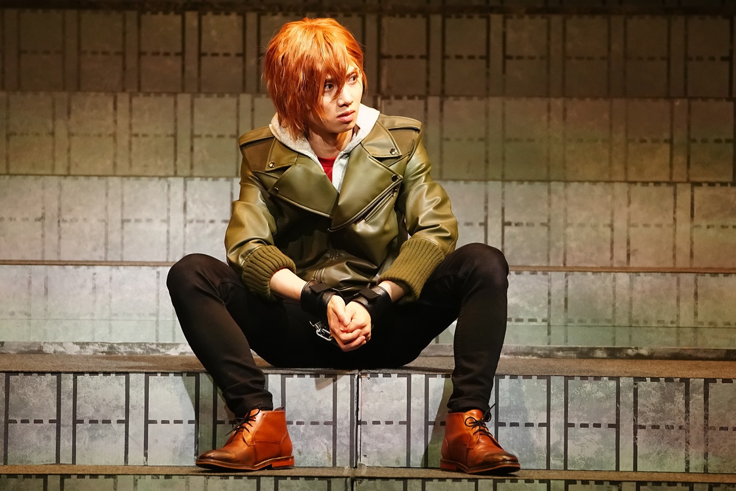 舞台「文豪ストレイドッグス 太宰、中也、十五歳」より。（撮影：田中亜紀）