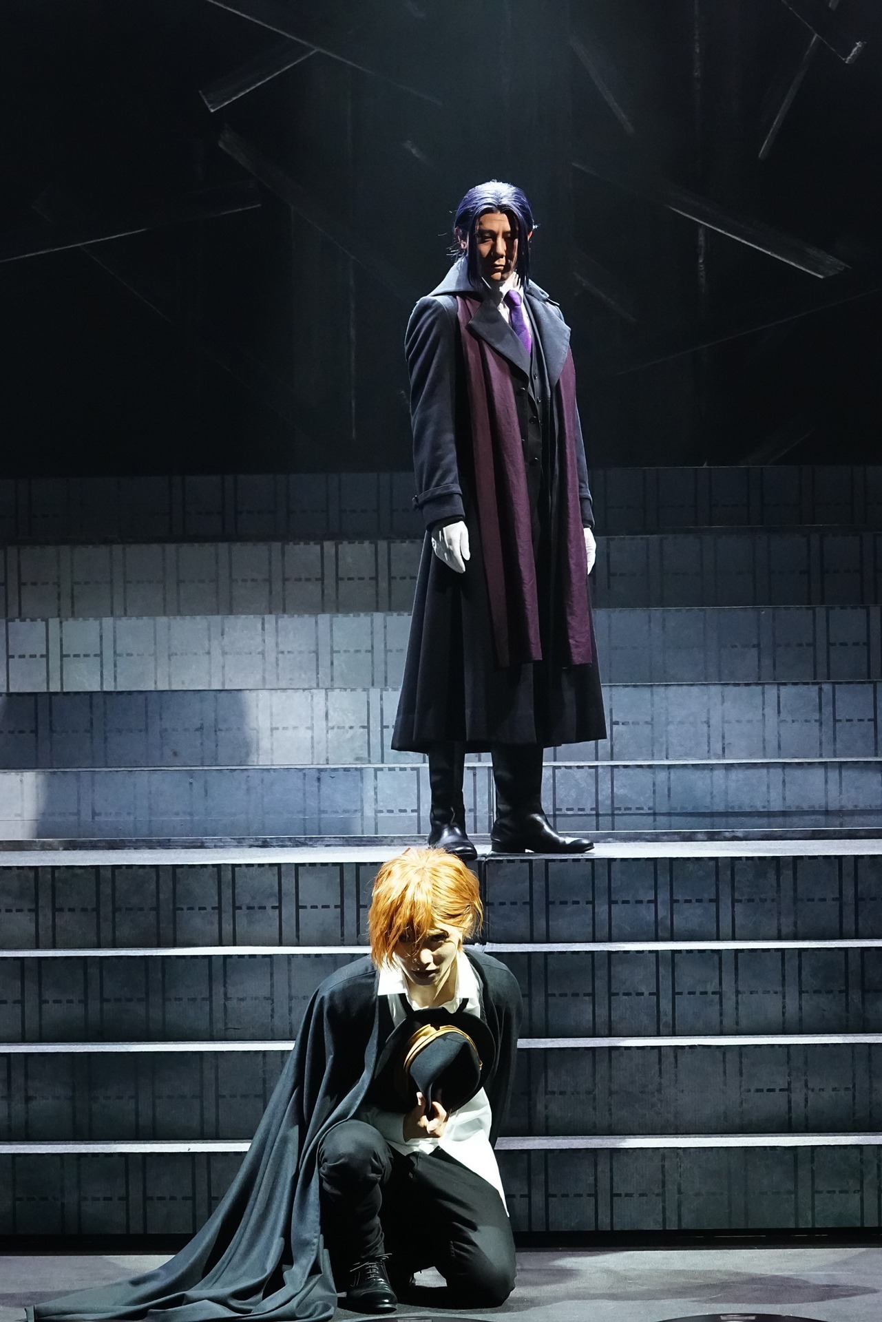 舞台「文豪ストレイドッグス 太宰、中也、十五歳」より。（撮影：田中亜紀）