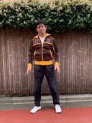 OPELのジャージーで稽古に臨む中村まこと。この表情が意味するのは……?