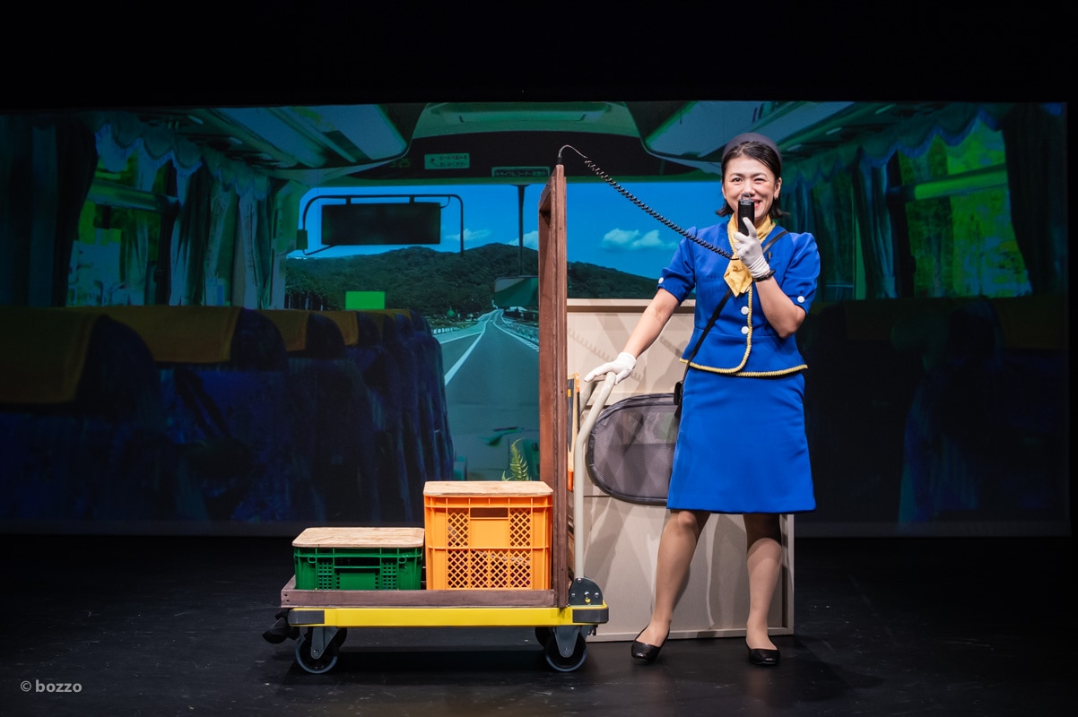 田上パルの“超体験型バスツアー演劇”「タジタジ道中膝栗毛」本日出発