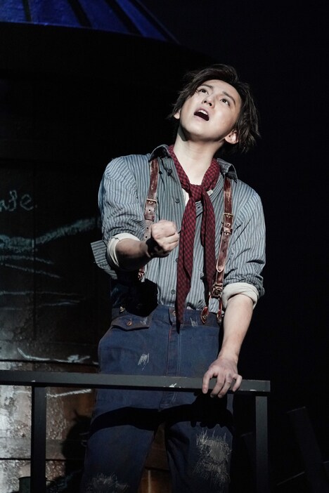 ブロードウェイミュージカル「ニュージーズ」より。（写真提供：東宝演劇部）